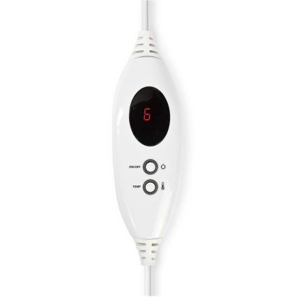 Nedis PEFW110CGY - Electrisk fotvärmare100W/230V