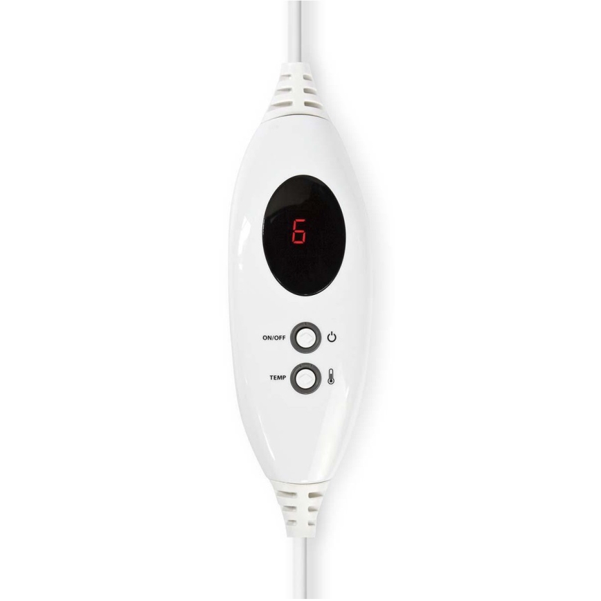 Nedis PEFW110CGY - Electrisk fotvärmare100W/230V