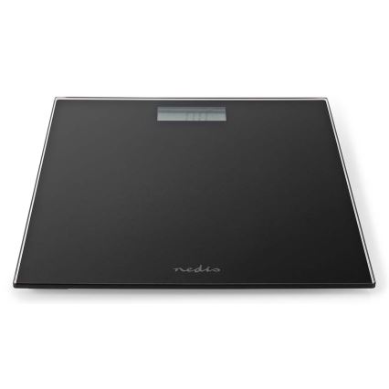 Nedis PESC500BK - Digital personvåg 1xCR2032 svart
