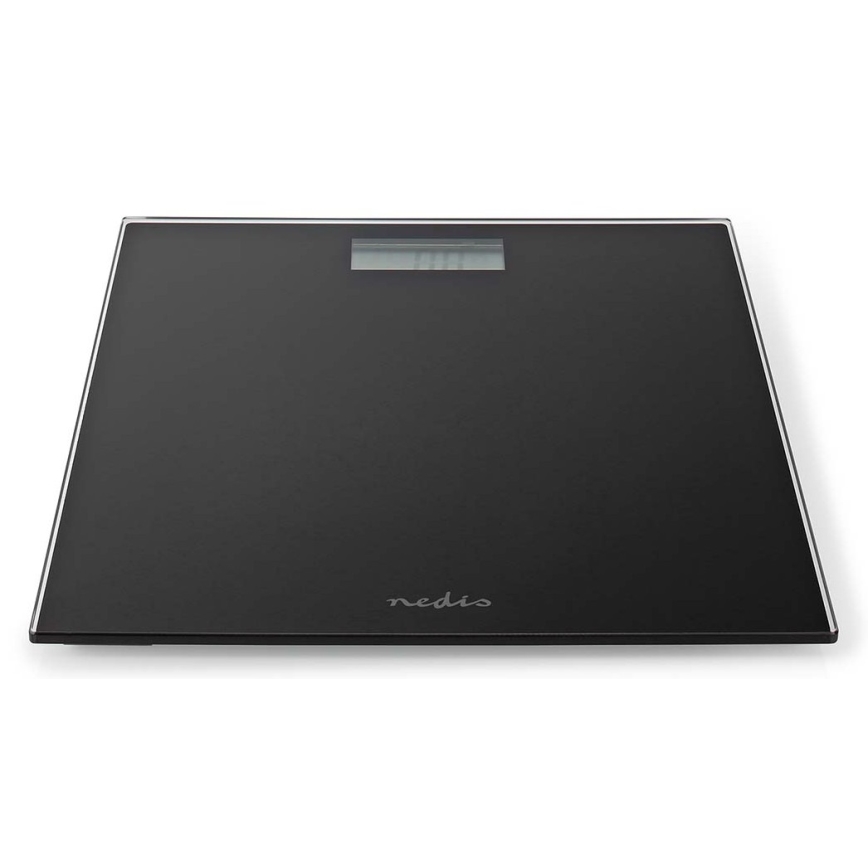 Nedis PESC500BK - Digital personvåg 1xCR2032 svart