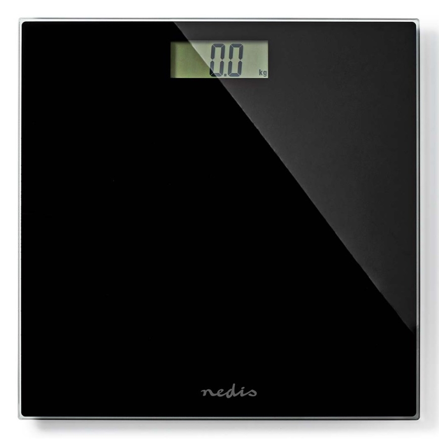 Nedis PESC500BK - Digital personvåg 1xCR2032 svart