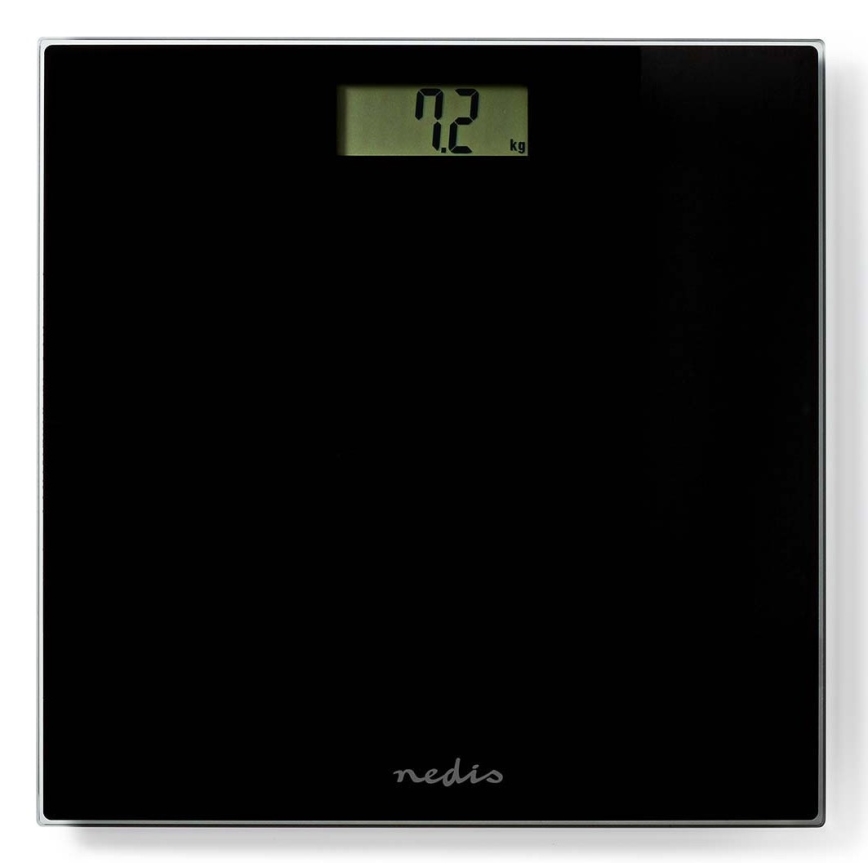 Nedis PESC500BK - Digital personvåg 1xCR2032 svart