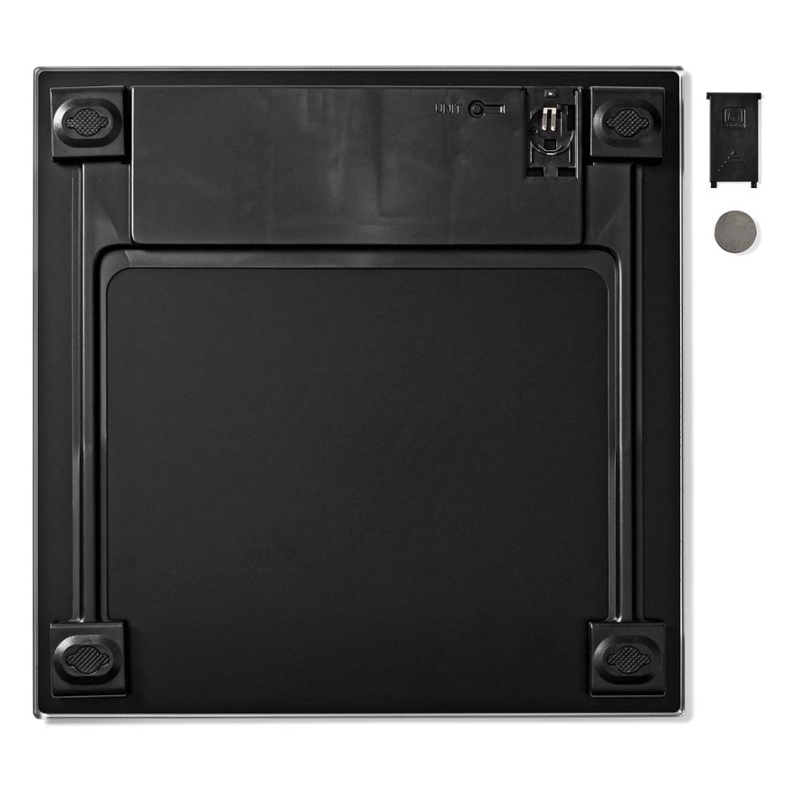 Nedis PESC500BK - Digital personvåg 1xCR2032 svart