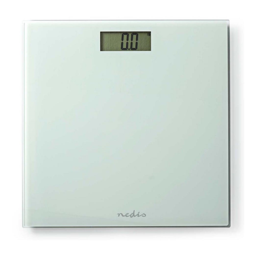 Nedis PESC500WT - Digital personvåg 1xCR2032 vit
