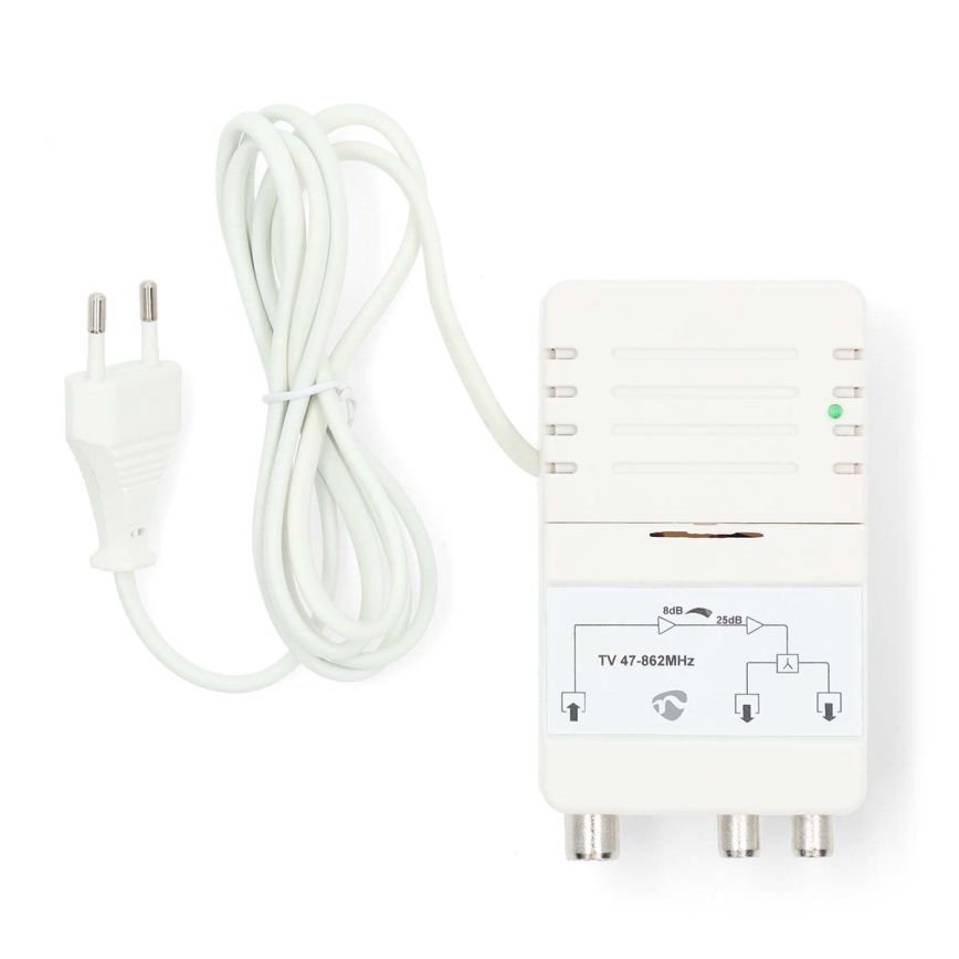 2-bandig antennförstärkare 230 V