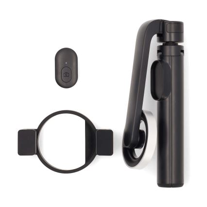Magnetisk vikbar selfiestick 2i1 med stativ + fjärrkontroll