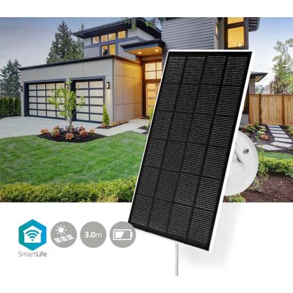Solar panel för smart camera 3W/4,5V