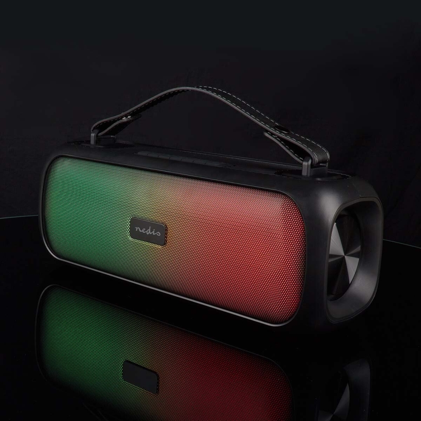 LED RGB uppladdningsbar högtalare 45W/3000 mAh IPX5
