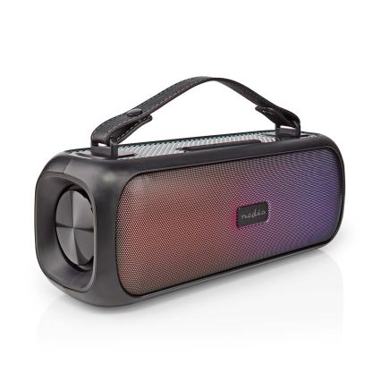 LED RGB uppladdningsbar högtalare 45W/3000 mAh IPX5