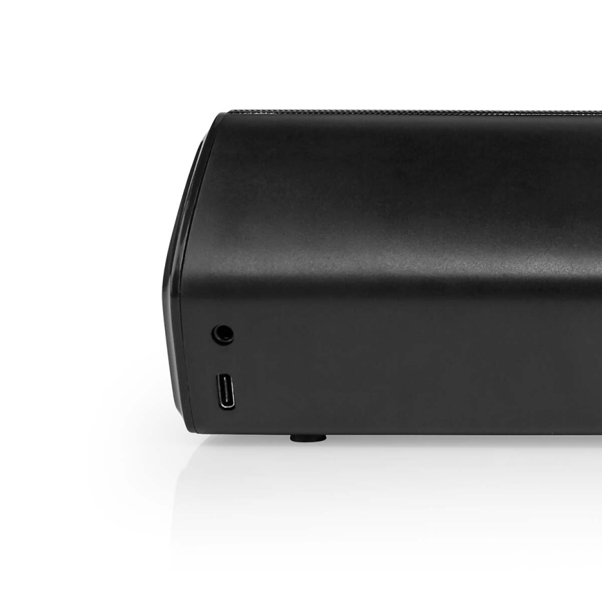 LED RGB uppladdningsbar högtalare 18W/1200 mAh