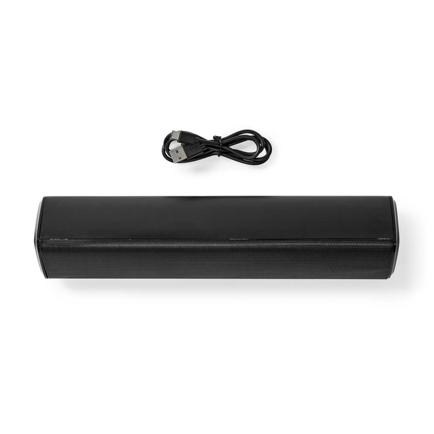 LED RGB uppladdningsbar högtalare 18W/1200 mAh