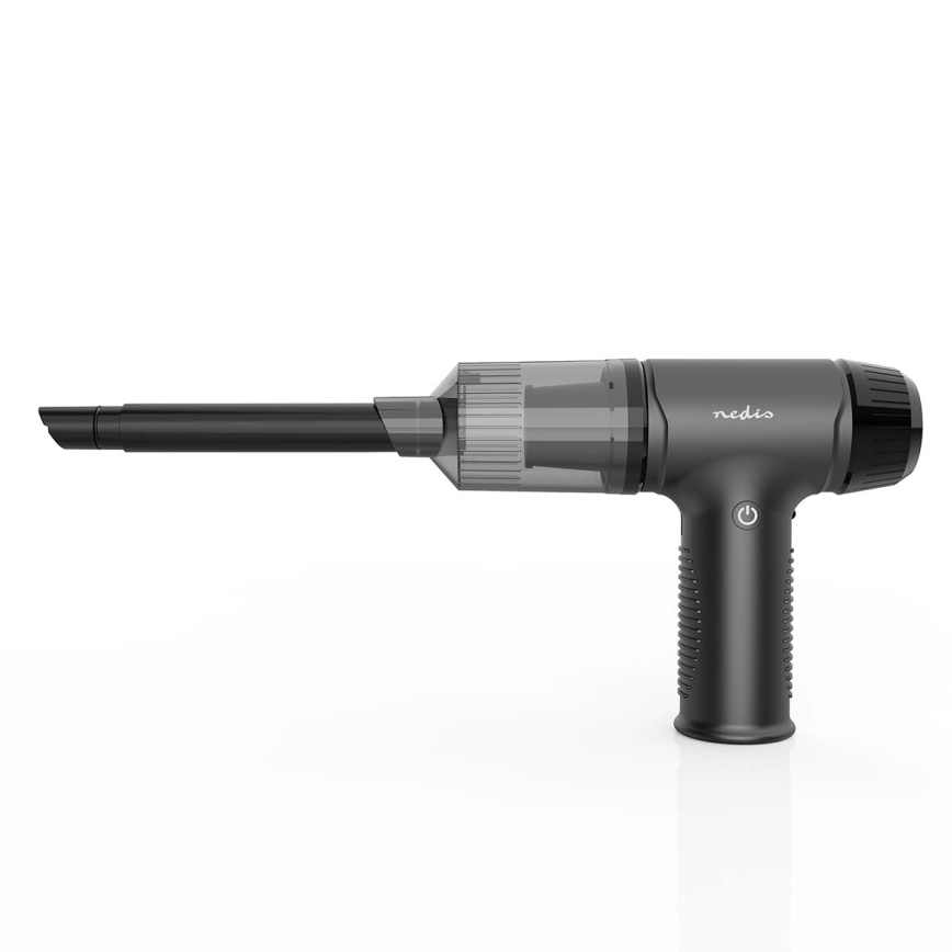 Uppladdningsbar handdammsugare 2i1 90W/6000 mAh grå/svart
