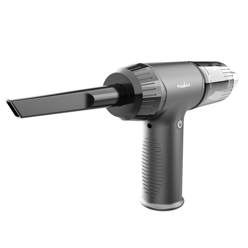 Uppladdningsbar handdammsugare 2i1 90W/6000 mAh grå/svart