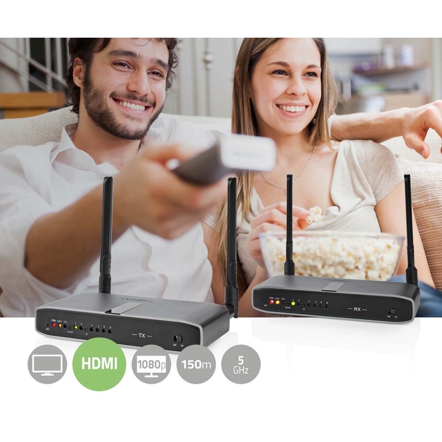 Kit för wireless HDMI™ signal transmission