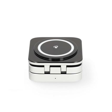 Trådlös laddare 3i1 15W silver