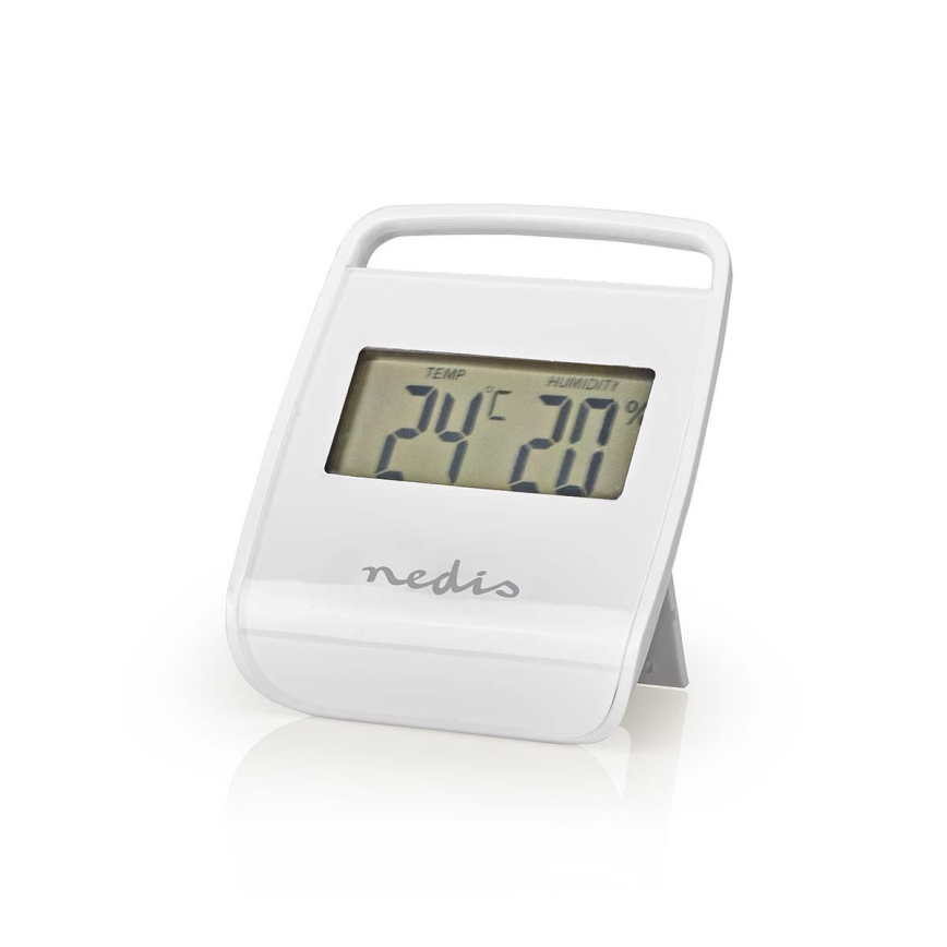 Inomhustermometer med fuktighetsmätare 1xLR54