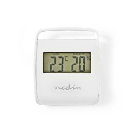 Inomhustermometer med fuktighetsmätare 1xLR54