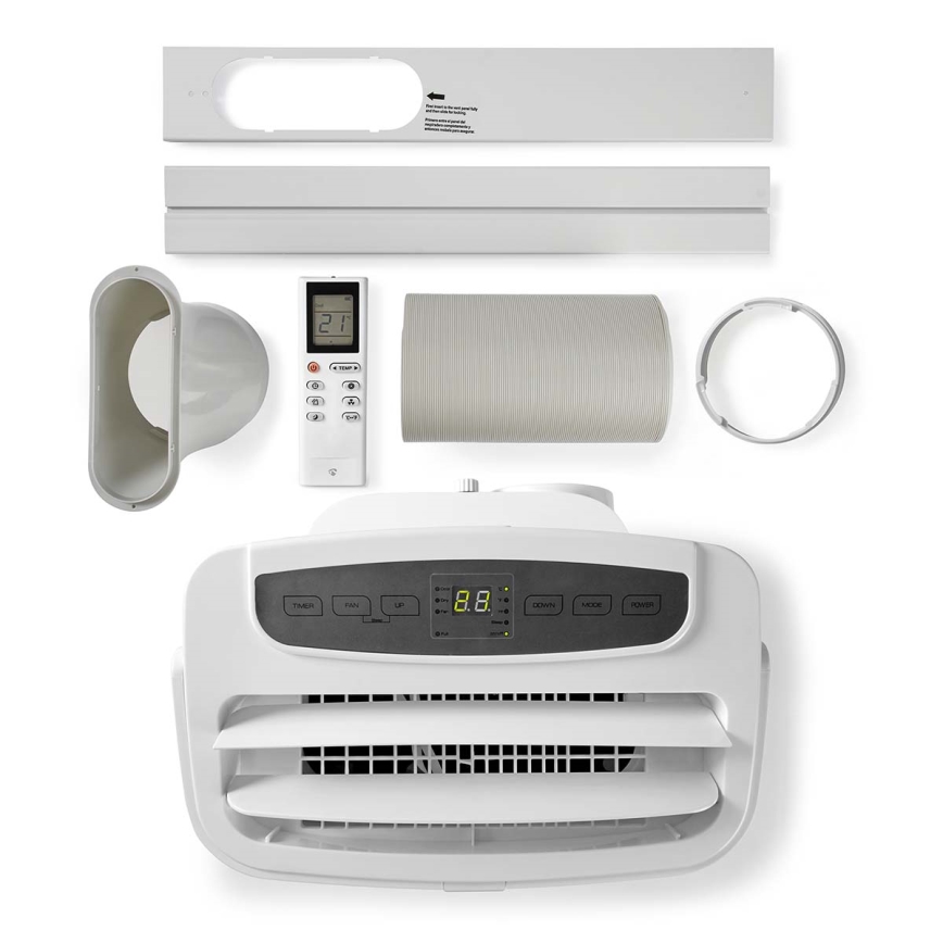 Smart mobil luftkonditionering 3i1 med kompletta tillbehör 1357W/230V 12000 BTU Wi-Fi + fjärrkontroll