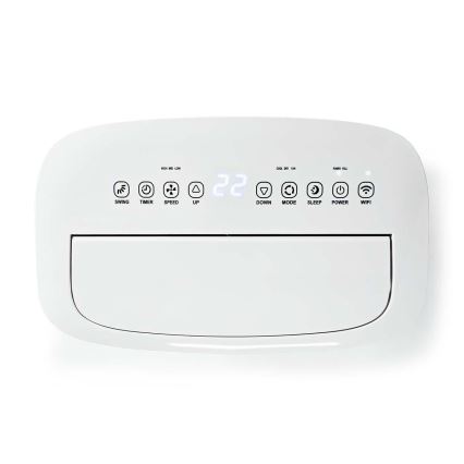 Smart mobil luftkonditionering 3i1 med kompletta tillbehör 1800W/230V 16000 BTU Wi-Fi + fjärrkontroll