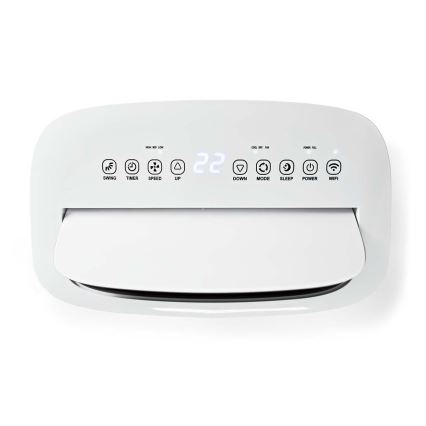 Smart mobil luftkonditionering 3i1 med kompletta tillbehör 1800W/230V 16000 BTU Wi-Fi + fjärrkontroll