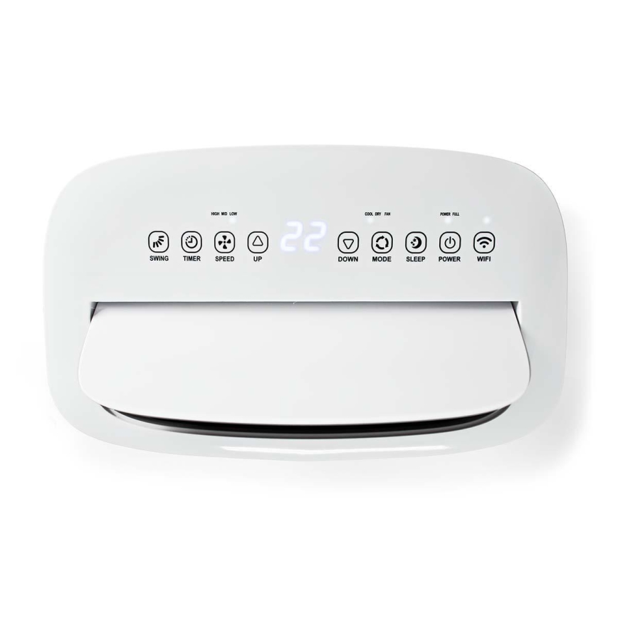 Smart mobil luftkonditionering 3i1 med kompletta tillbehör 1800W/230V 16000 BTU Wi-Fi + fjärrkontroll