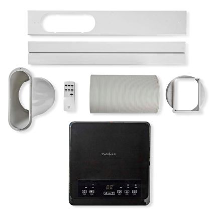 Smart mobil luftkonditionering 3i1 med kompletta tillbehör 1010W/230V 9000 BTU Wi-Fi + fjärrkontroll