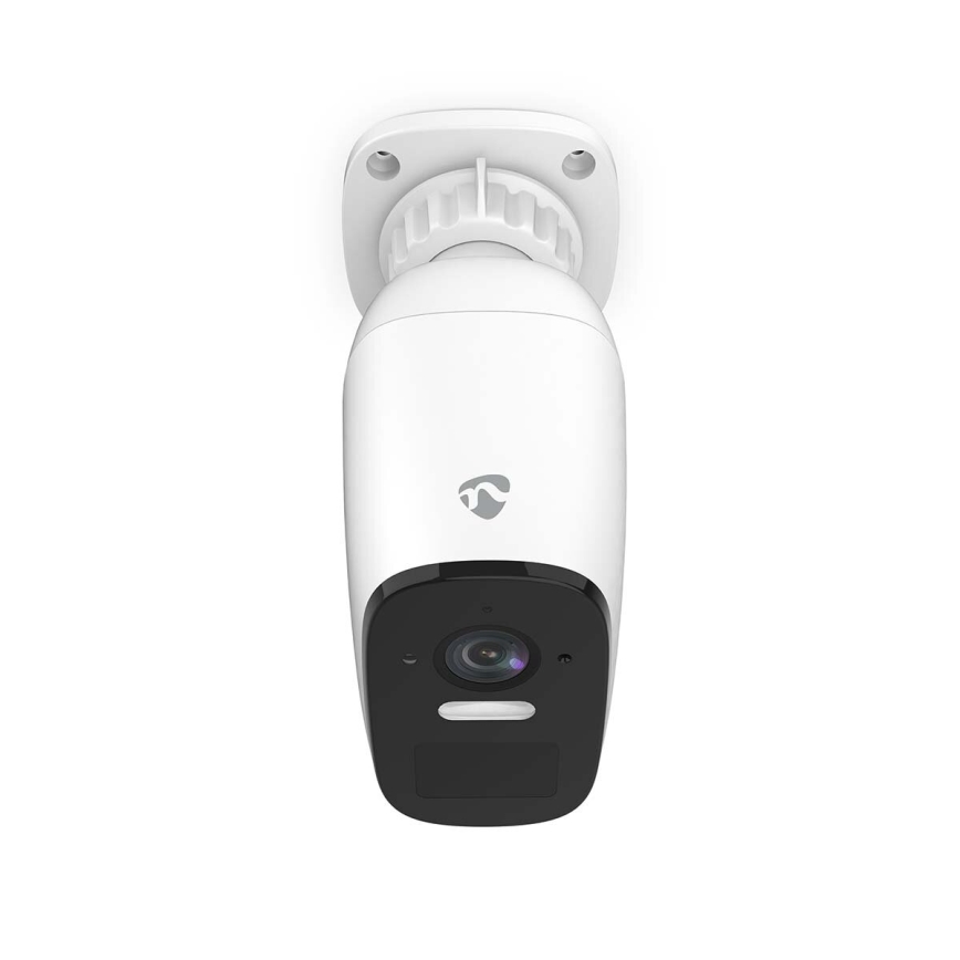Smart utomhus uppladdningsbar kamera med sensor SmartLife 4MP Quad HD 1440p 5V/5200mAh Wi-Fi Tuya IP66