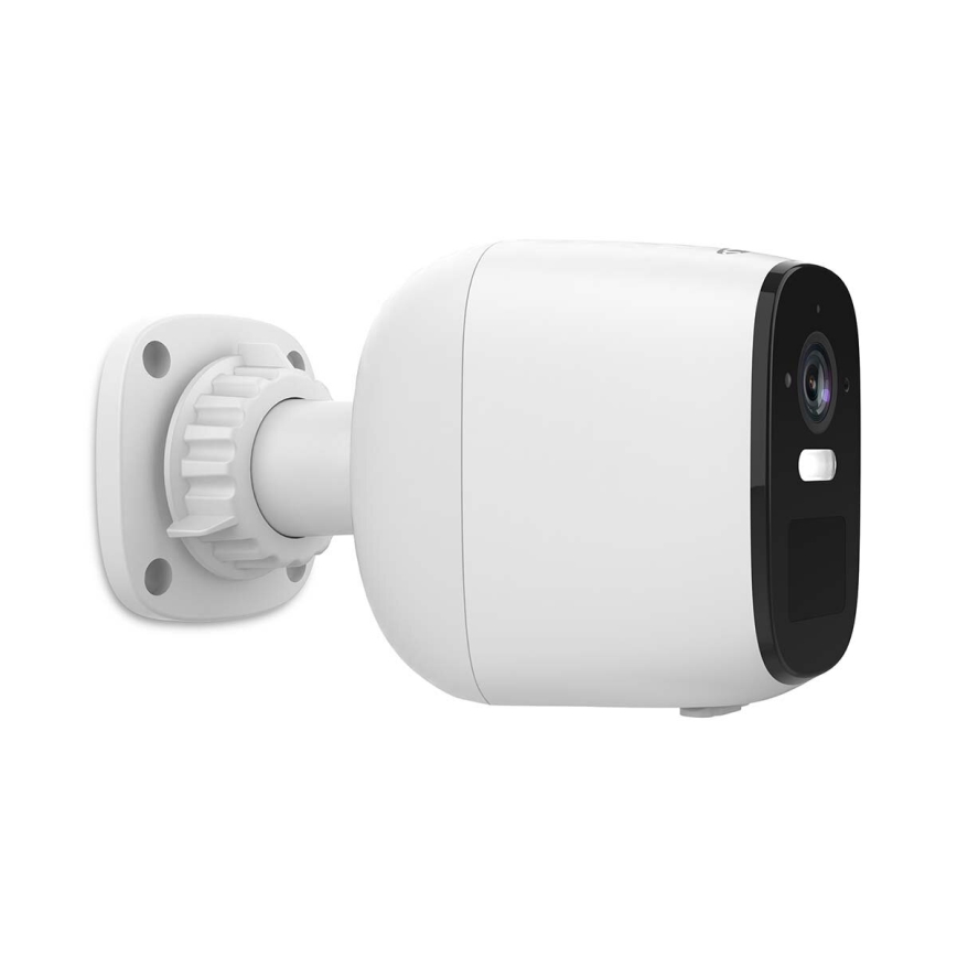 Smart utomhus uppladdningsbar kamera med sensor SmartLife 4MP Quad HD 1440p 5V/5200mAh Wi-Fi Tuya IP66