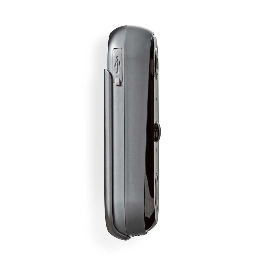 Video ringklocka med rörelsedetektor Full HD 1080p 5200 mAh Wi-Fi IP54