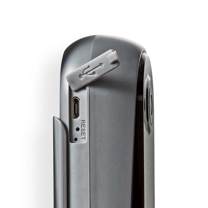 Video ringklocka med rörelsedetektor Full HD 1080p 5200 mAh Wi-Fi IP54