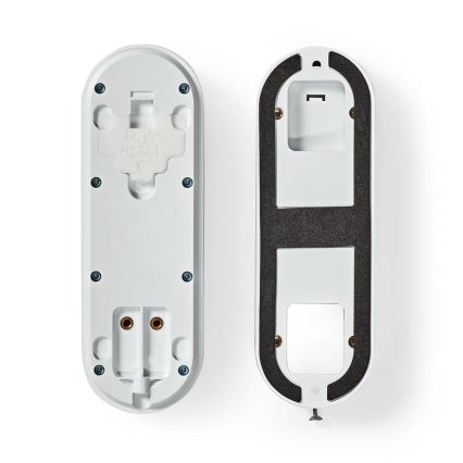 Trådlös videodörrklocka med sensor Full HD 1536p Wi-Fi IP65