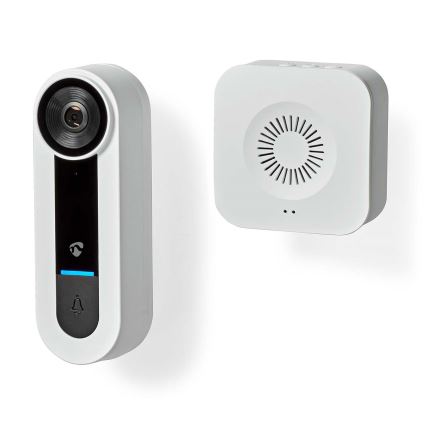 Trådlös videodörrklocka med Full HD 1536p-sensor 3xAA Wi-Fi IP65