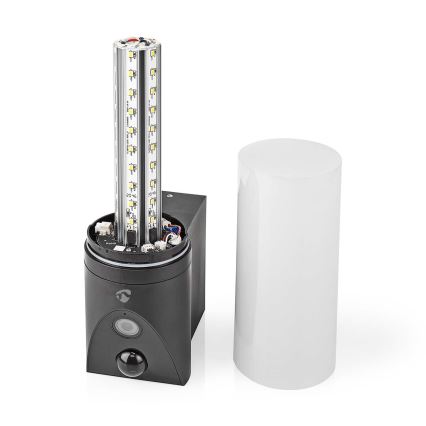 Smart utomhuskamera SmartLife Full HD 1080p med LED-belysning Wi-Fi Tuya IP65