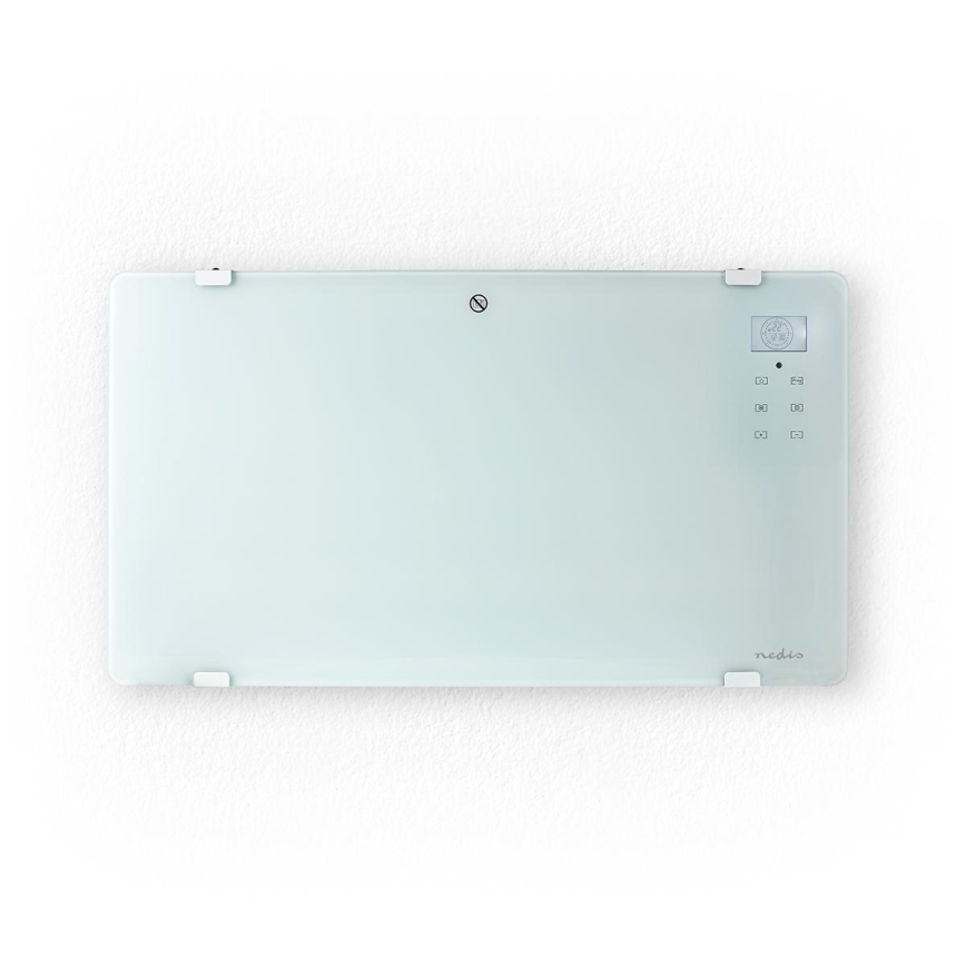 Elektrisk direktvärmare/konvektor 2000 W/230 V, Wi‑Fi, IP24, med termostat