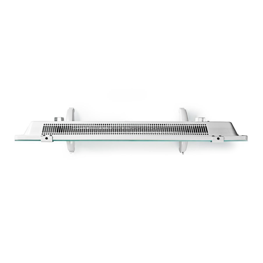 Elektrisk direktvärmare/konvektor 2000 W/230 V, Wi‑Fi, IP24, med termostat