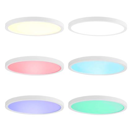 RGBW Dimbar taklampa SmartLife LED/18W/230V 2700-6500K Wi-Fi Tuya