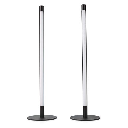 KIT 2x LED RGBIC Ljusreglerad bordslampa SmartLife LED/36W/230V 55 cm 2700-6500K Wi-Fi Tuya + fjärrkontroll