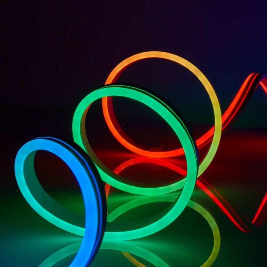 Nedis WIFILN51CRGB-LED RGB Dimbar ljusslinga SmartLife 6m 32W/230V Wi-Fi IP65+ RC