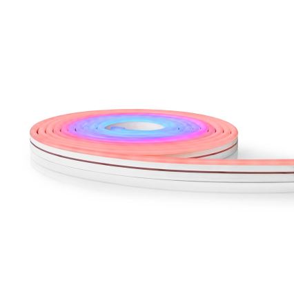 Nedis WIFILN51CRGB-LED RGB Dimbar ljusslinga SmartLife 6m 32W/230V Wi-Fi IP65+ RC