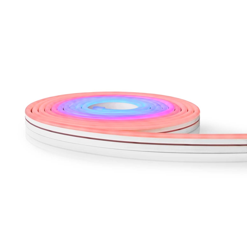 Nedis WIFILN51CRGB-LED RGB Dimbar ljusslinga SmartLife 6m 32W/230V Wi-Fi IP65+ RC