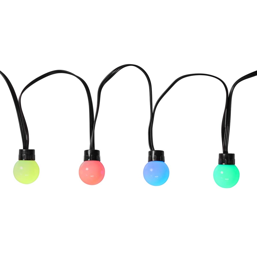 LED RGB Dekorativ chain 48xLED 13,8m IP65 Wi-Fi Tuya