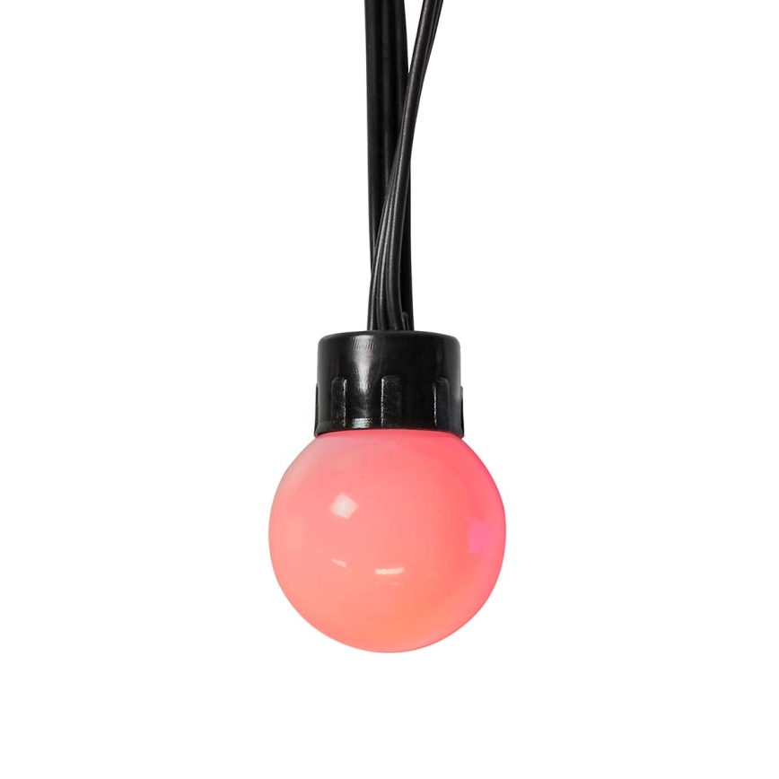 LED RGB Dekorativ chain 48xLED 13,8m IP65 Wi-Fi Tuya