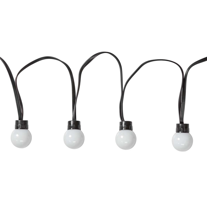 LED RGB Dekorativ chain 48xLED 13,8m IP65 Wi-Fi Tuya