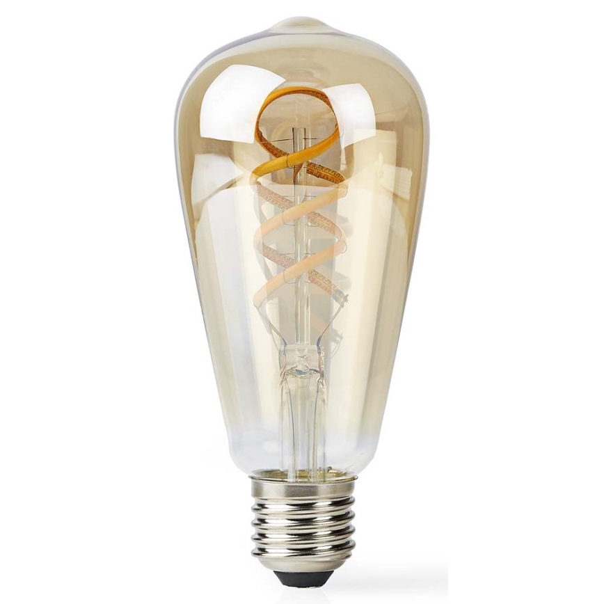 LED Dimbar glödlampa ST64 E27/4,9W/230V Wi-Fi 1800-6500K
