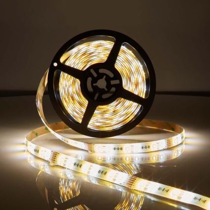 Nedis WIFILS50CRGBW - LED RGB Smart Wi-Fi ljusslinga LED/15W/230V 2700 - 6500K 5 m
