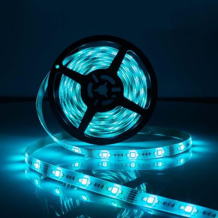 Nedis WIFILS50CRGBW - LED RGB Smart Wi-Fi ljusslinga LED/15W/230V 2700 - 6500K 5 m
