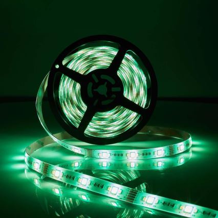 Nedis WIFILS50CRGBW - LED RGB Smart Wi-Fi ljusslinga LED/15W/230V 2700 - 6500K 5 m
