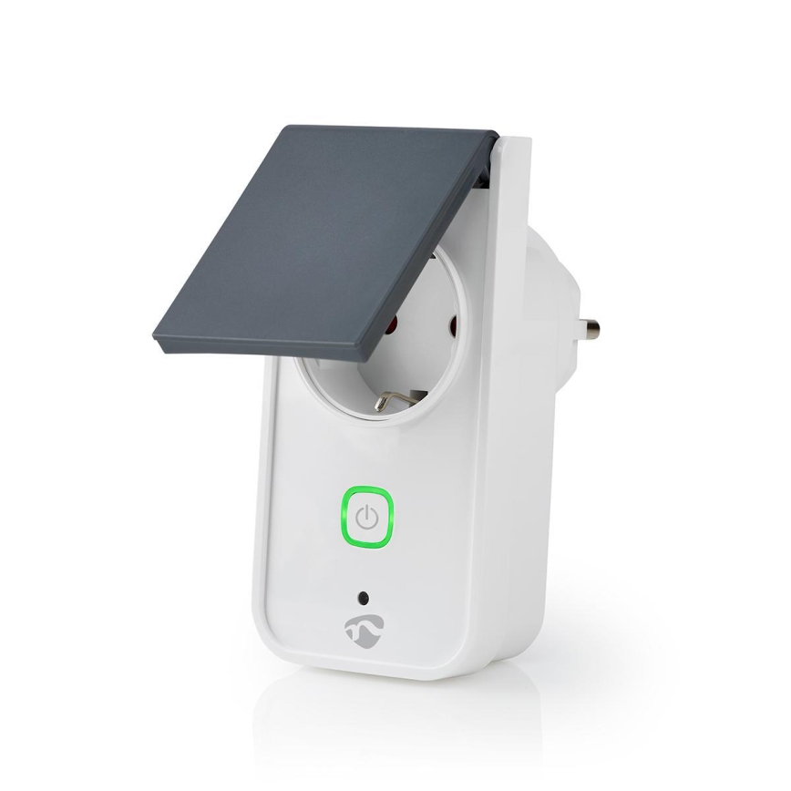 Smart utomhus uttag 3680W/230V/Typ F SCHUKO/16A Wi-Fi IP44
