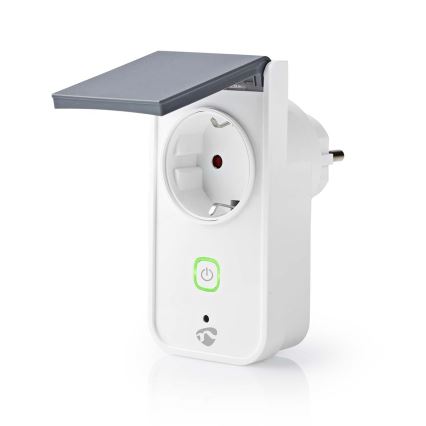 Smart utomhus uttag 3680W/230V/Typ F SCHUKO/16A Wi-Fi IP44