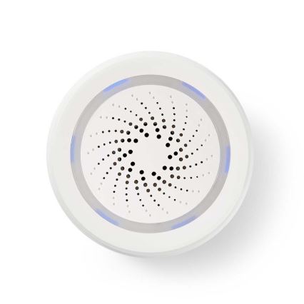 Nedis WIFISI10CWT − Wifi Siren alarm / ringsignal / 5V 8dB